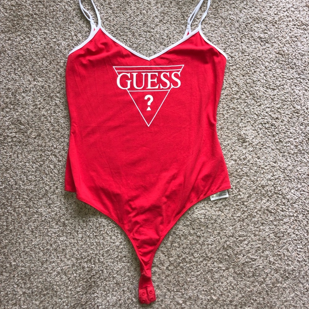 GUESS bodysuit tank top